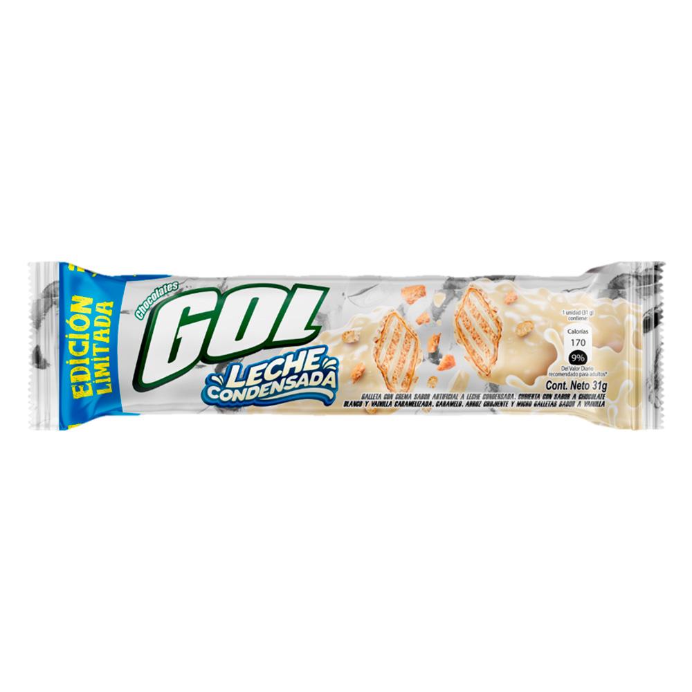 GOL BARRA LECHE CONDENSADA *465gr - Confiteria El Puma