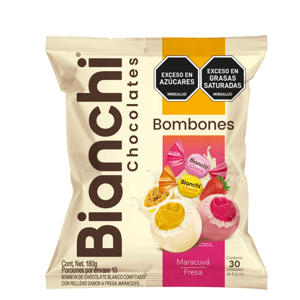 CHOCO BOMBON BIANCHI SURTIDO*30und *180gr_1