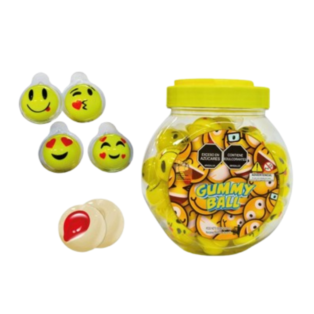 GUMMY BALL EMOJI*50und _1