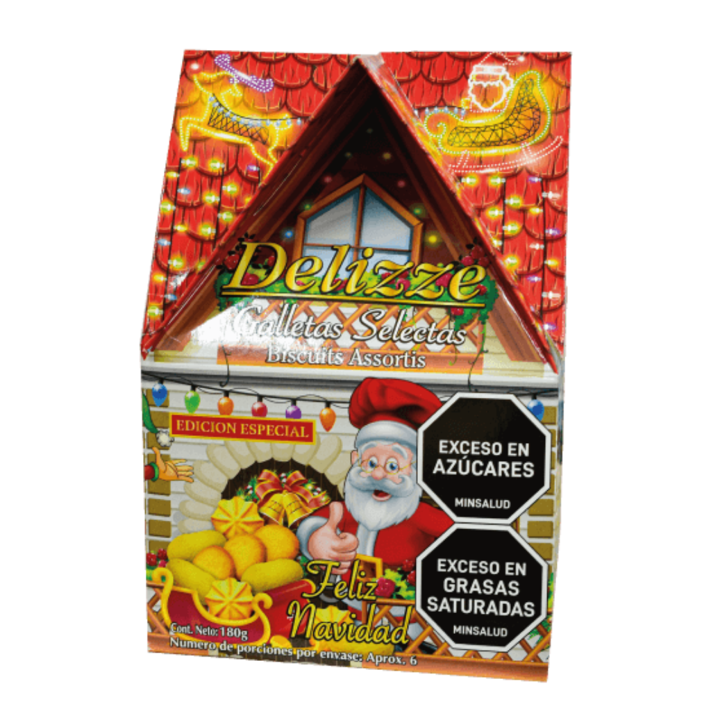 GALLETA CASA NAVIDAD ADRO *180gr_1