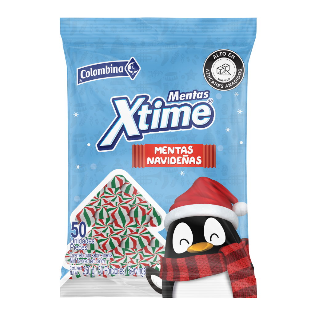 CARAMELO MENTAS NAVIDEÑAS *50und *260gr_1