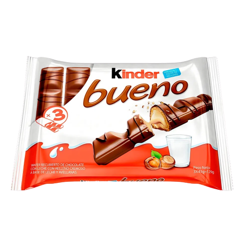 CHOCOLATE KINDER BUENO *3und *129gr_1