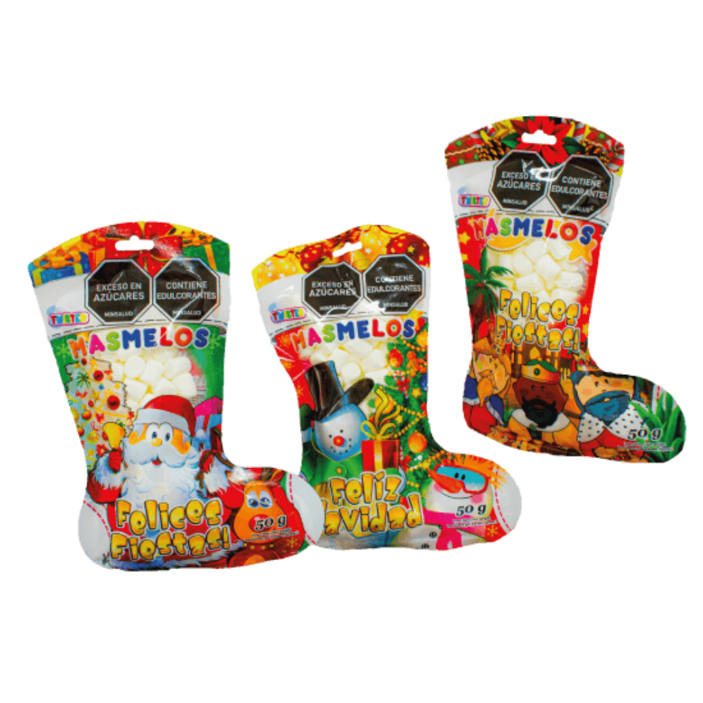 MASMELO BOTA NAVIDAD ADRO *50gr_1