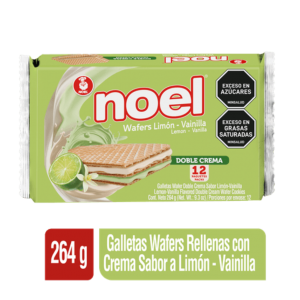 GALLETA WAFERS NOEL LIMÓN*264gr*12und_1