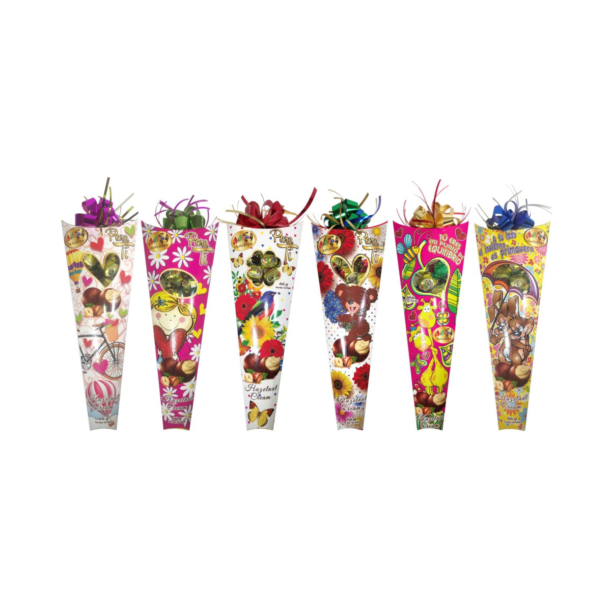 ESTUCHE DE CHOCOLATES CONO EXPRESIONES *66gr_1