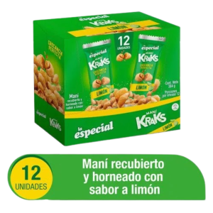 MANÍ LA ESPECIAL MANÍ KRAKS LIMÓN *12und *384gr_1