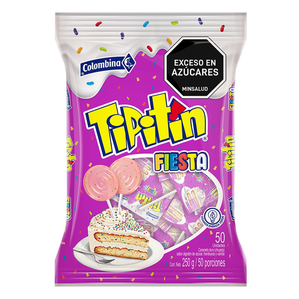 CHUPETA TIPITIN FIESTA*50und *250gr - Confiteria El Puma