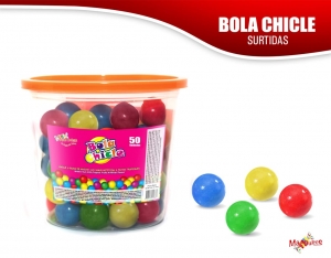CHICLE BOLA SURTIDA *60und _1