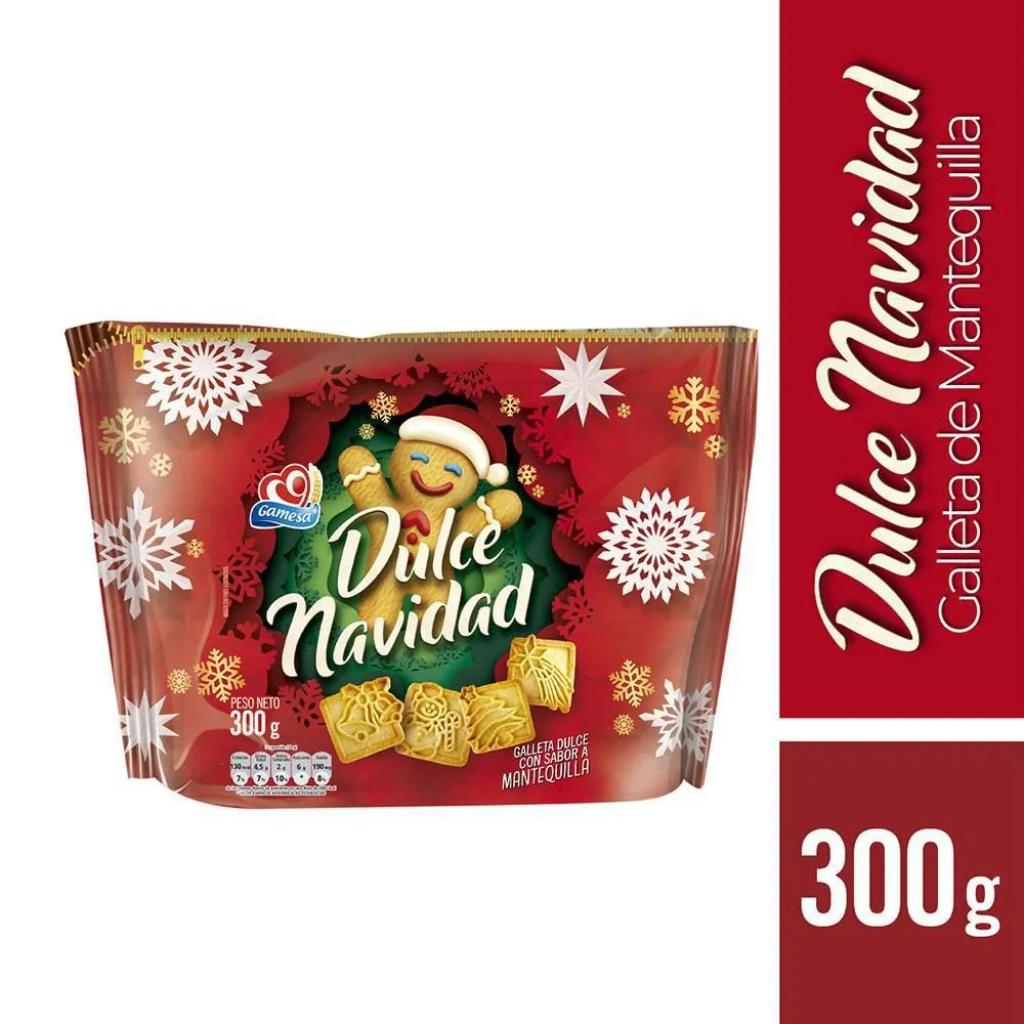 GALLETA DULCE NAVIDAD GAMESA BOLSA *300gr _1