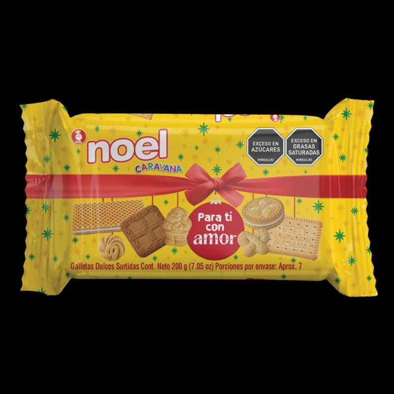 GALLETA NOEL CARAVANA PLEGADIZA *200gr_1